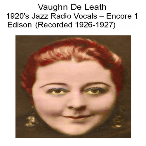 1920's Jazz Radio Vocals (Encore 1 Edison) [Recorded 1926-1927] Cover Art Blurred Background