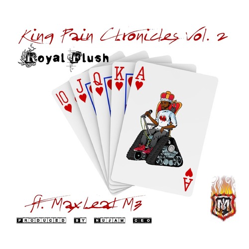 King Pain, Vol. 2 (Royal Flush) Cover Art Blurred Background