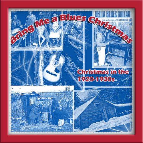 Bring Me a Blues Christmas (Christmas in the 1920-1930s) Cover Art Blurred Background