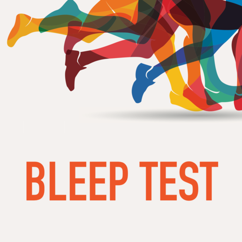 Bleep Test: 15m and 20m Beep Test Cover Art Blurred Background