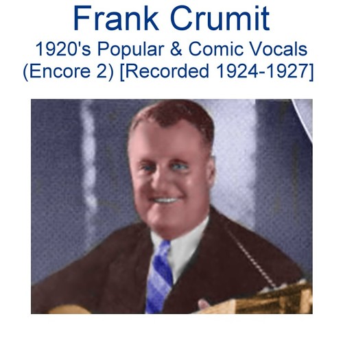 1920's Popular & Comic Vocals (Encore 2) [Recorded 1924-1927] Cover Art Blurred Background
