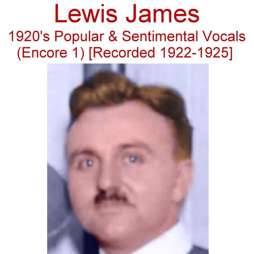 1920's Popular & Sentimental Vocals (Encore 1) [Recorded 1922-1925] Cover Art Blurred Background