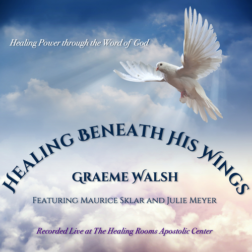 Healing Beneath His Wings (Live) Cover Art Blurred Background
