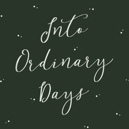 Into Ordinary Days Cover Art Blurred Background