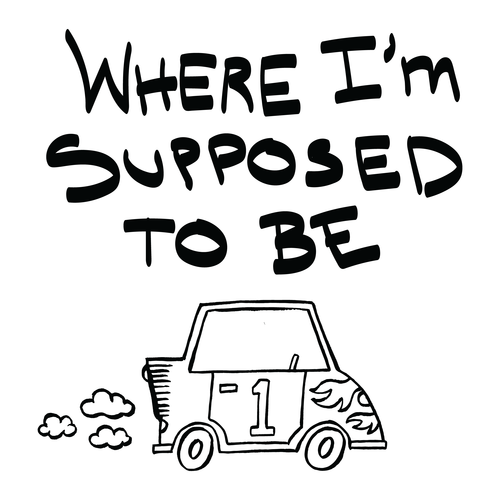 Where I'm Supposed to Be Cover Art Blurred Background