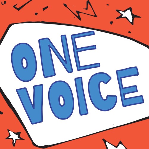 One Voice Cover Art Blurred Background