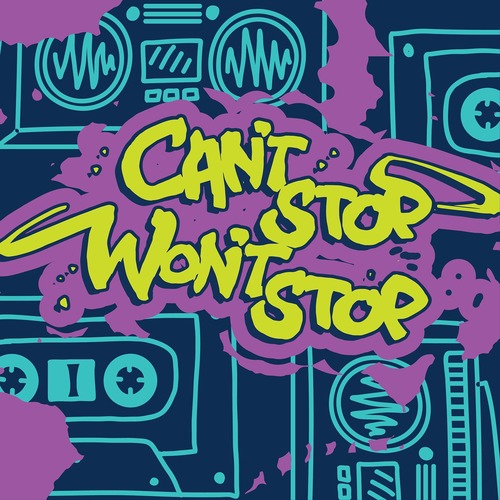 Can't Stop Won't Stop Cover Art Blurred Background