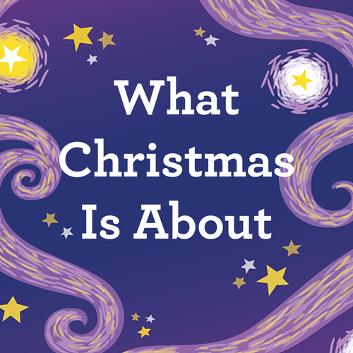 What Christmas Is About Cover Art Blurred Background