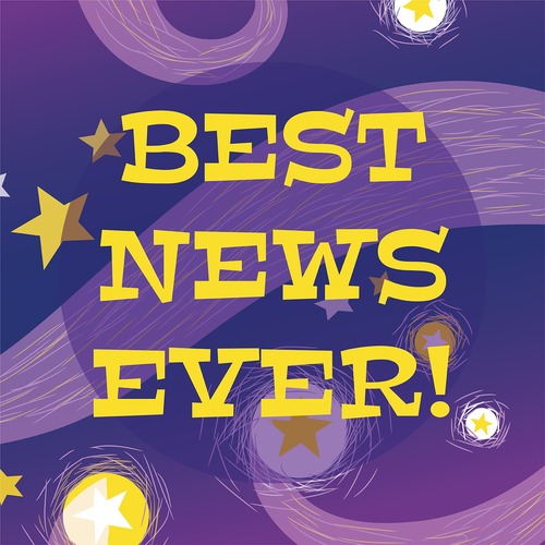 Best News Ever Cover Art Blurred Background