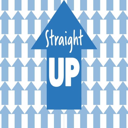 Straight Up Cover Art Blurred Background