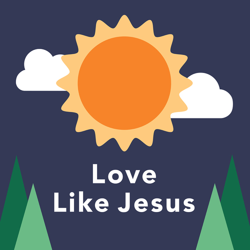 Love Like Jesus Cover Art Blurred Background