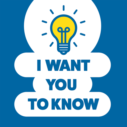 I Want You to Know Cover Art Blurred Background