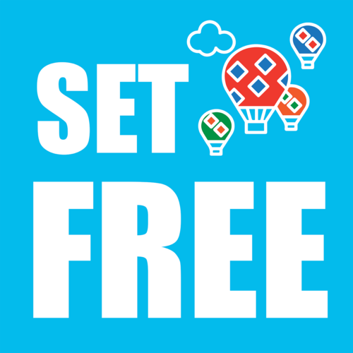 Set Free Cover Art Blurred Background