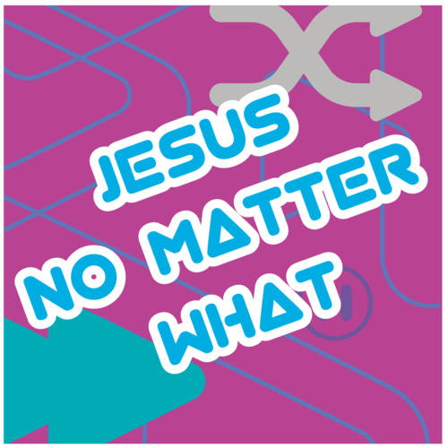 Jesus No Matter What Cover Art Blurred Background