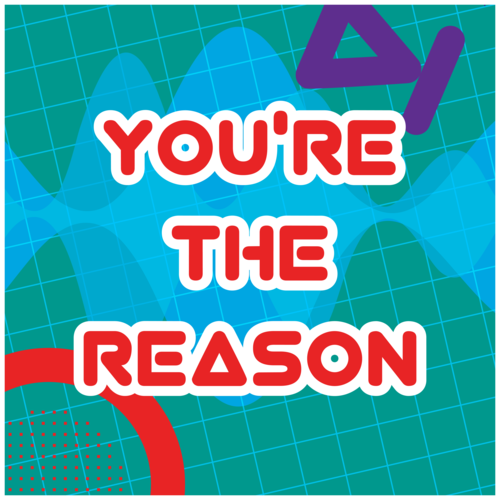 You're the Reason Cover Art Blurred Background