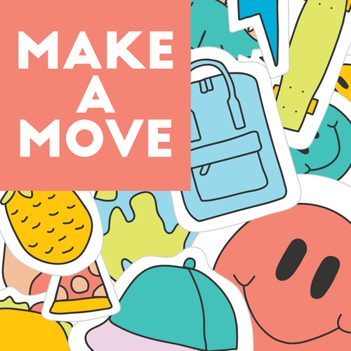 Make a Move Cover Art Blurred Background