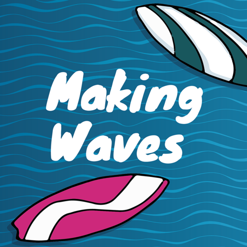 Making Waves Cover Art Blurred Background