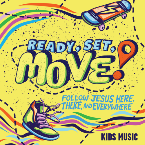 Ready, Set, Move! (Kids) Cover Art Blurred Background