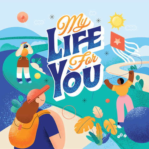 My Life for You Cover Art Blurred Background