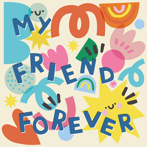 My Friend Forever Cover Art Blurred Background