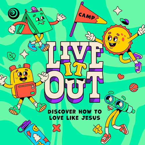 Live It Out! Cover Art Blurred Background