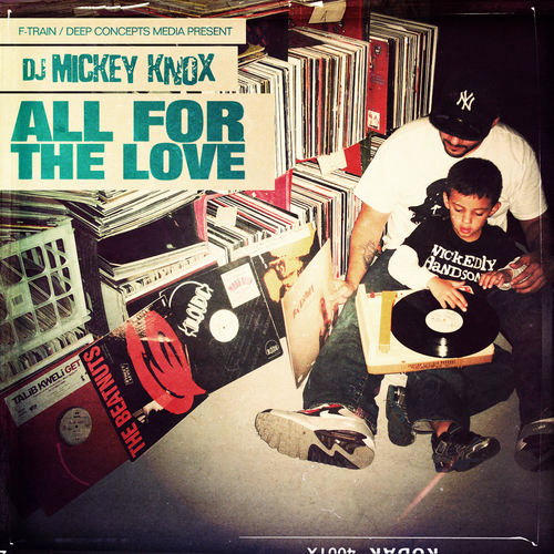 All For The Love Cover Art Blurred Background