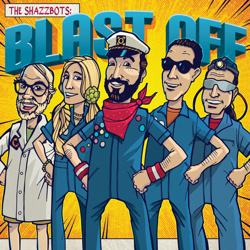 Blast Off! Cover Art Blurred Background