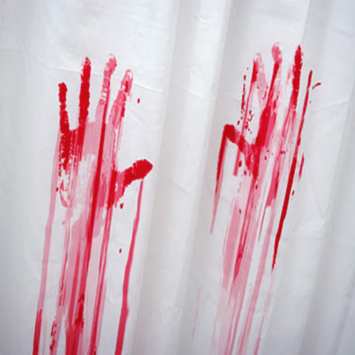 Shower Scream Cover Art Blurred Background