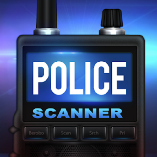 Police Radio Scanner Cover Art Blurred Background