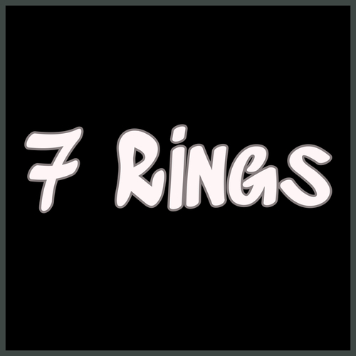 7 Rings (Marimba Remix) [Cover] Cover Art Blurred Background