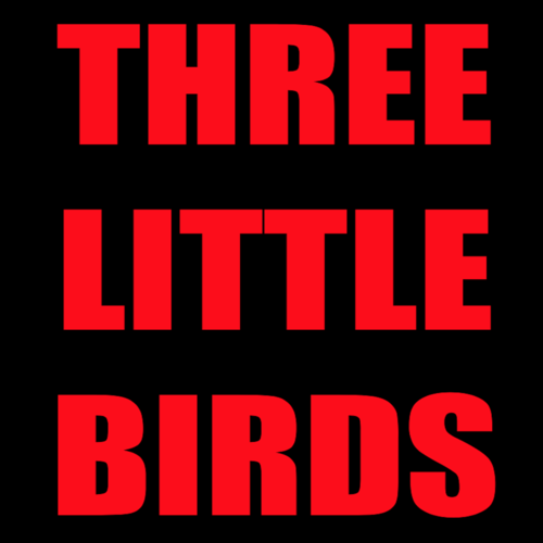 Three Little Birds Cover Art Blurred Background