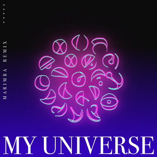 My Universe (Marimba Remix) [Cover] Cover Art Blurred Background