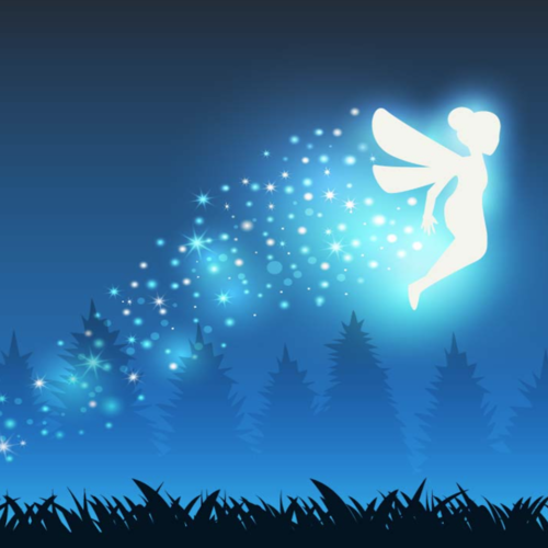 Fairy Dust (Sparkle Remix) Cover Art Blurred Background