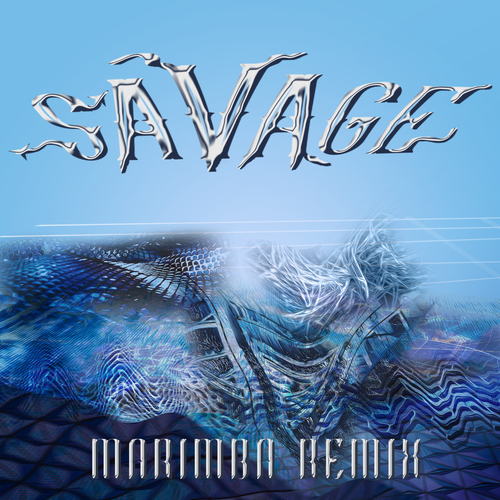 Savage (Marimba Remix) [Cover] Cover Art Blurred Background