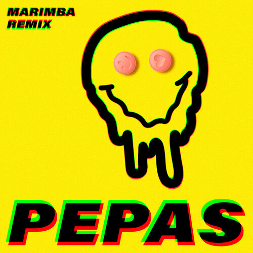 Pepas (Marimba Remix) [Cover] Cover Art Blurred Background