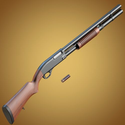 Shotgun Cover Art Blurred Background