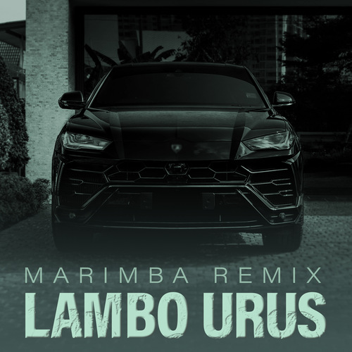 LAMBO URUS (Marimba Remix) [Cover] Cover Art Blurred Background