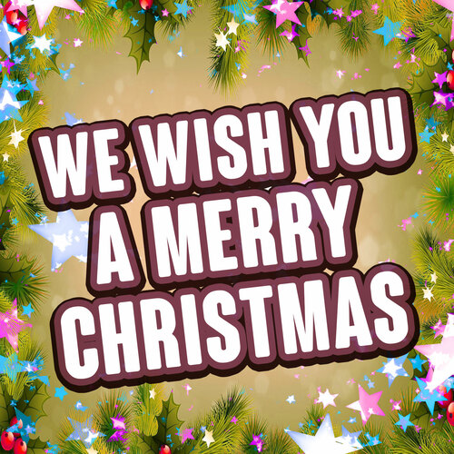 We Wish You a Merry Christmas Cover Art Blurred Background