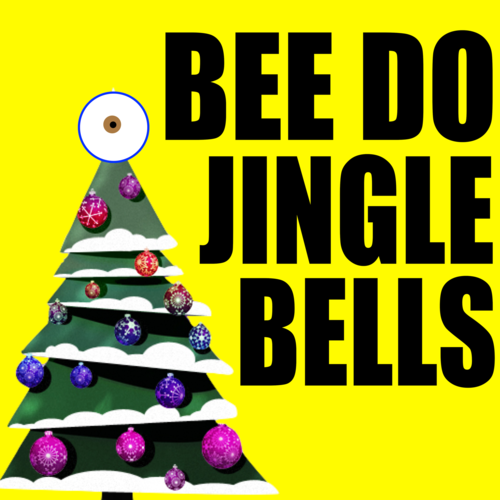 Bee Do Jingle Bells (Minion Parody 2021) Cover Art Blurred Background