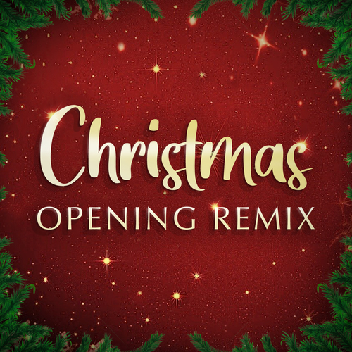 Christmas Opening Remix (Marimba Hip Hop Version) Cover Art Blurred Background