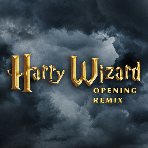 Harry Wizard Opening Remix (Marimba Hip Hop Version) Cover Art Blurred Background