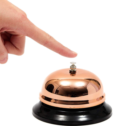 Service Bell (Butler Service Ding) Cover Art Blurred Background