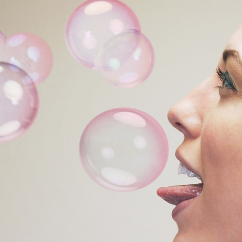 Bubbles Cover Art Blurred Background