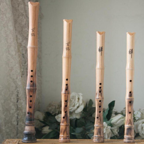 Xaio Flute (Chinese Bamboo Flute-Zen Remix) Cover Art Blurred Background