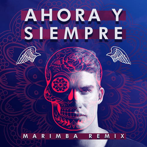 Ahora Y Siempre (Marimba Remix) Cover Art Blurred Background