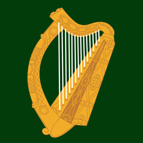 Harp Cover Art Blurred Background