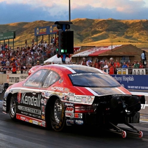 Drag Racing Pro Stock Pass Cover Art Blurred Background