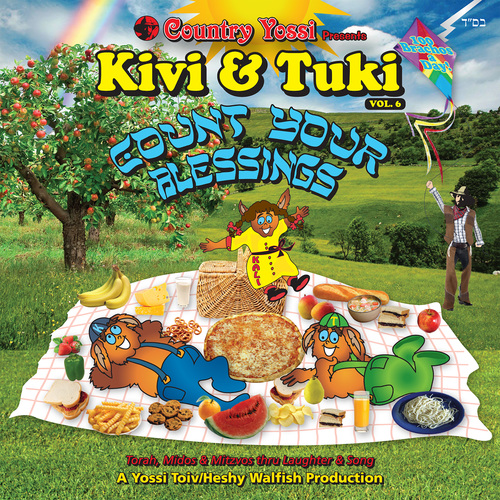 Kivi and Tuki, Vol. 6: Count Your Blessings Cover Art Blurred Background