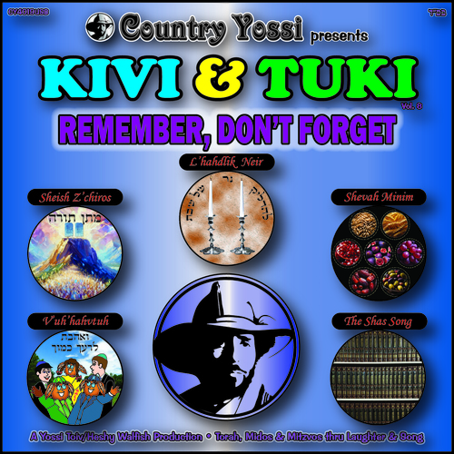 Kivi and Tuki: Remember, Don't Forget Cover Art Blurred Background