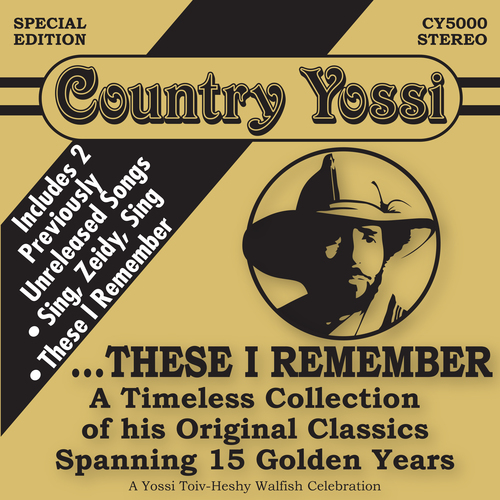 Country Yossi: These I Remember (Special Edition) Cover Art Blurred Background